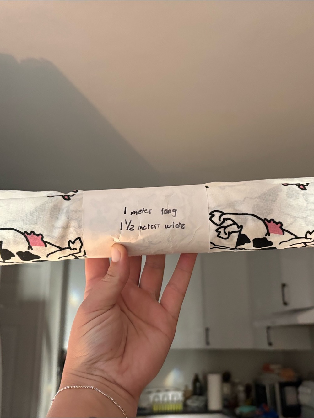 Playful Cow-Print Fabric